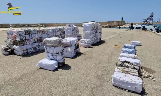 Italian Police Net Record 5-tonne Cocaine Haul Off Sicilian Coast