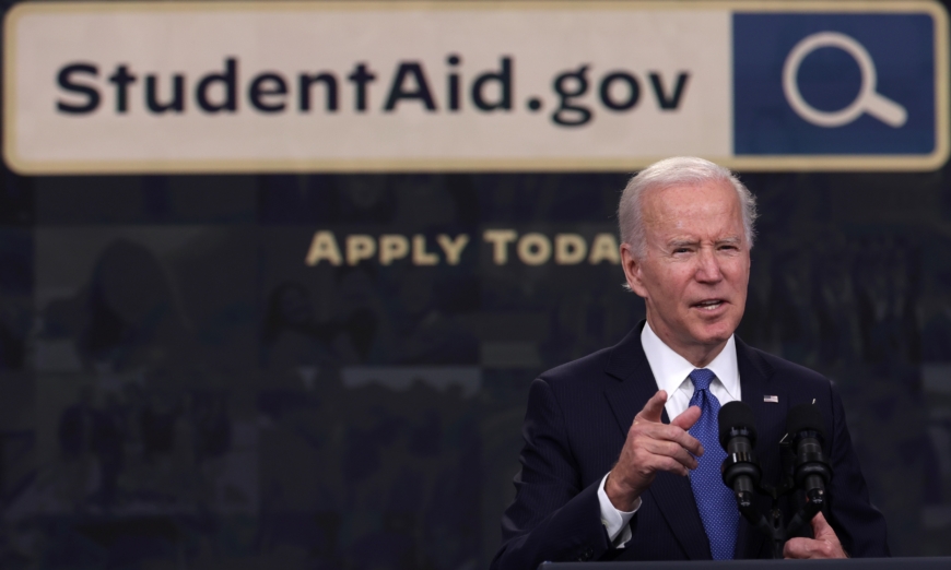 Democrats urge Biden to explore fresh approaches for student debt relief.