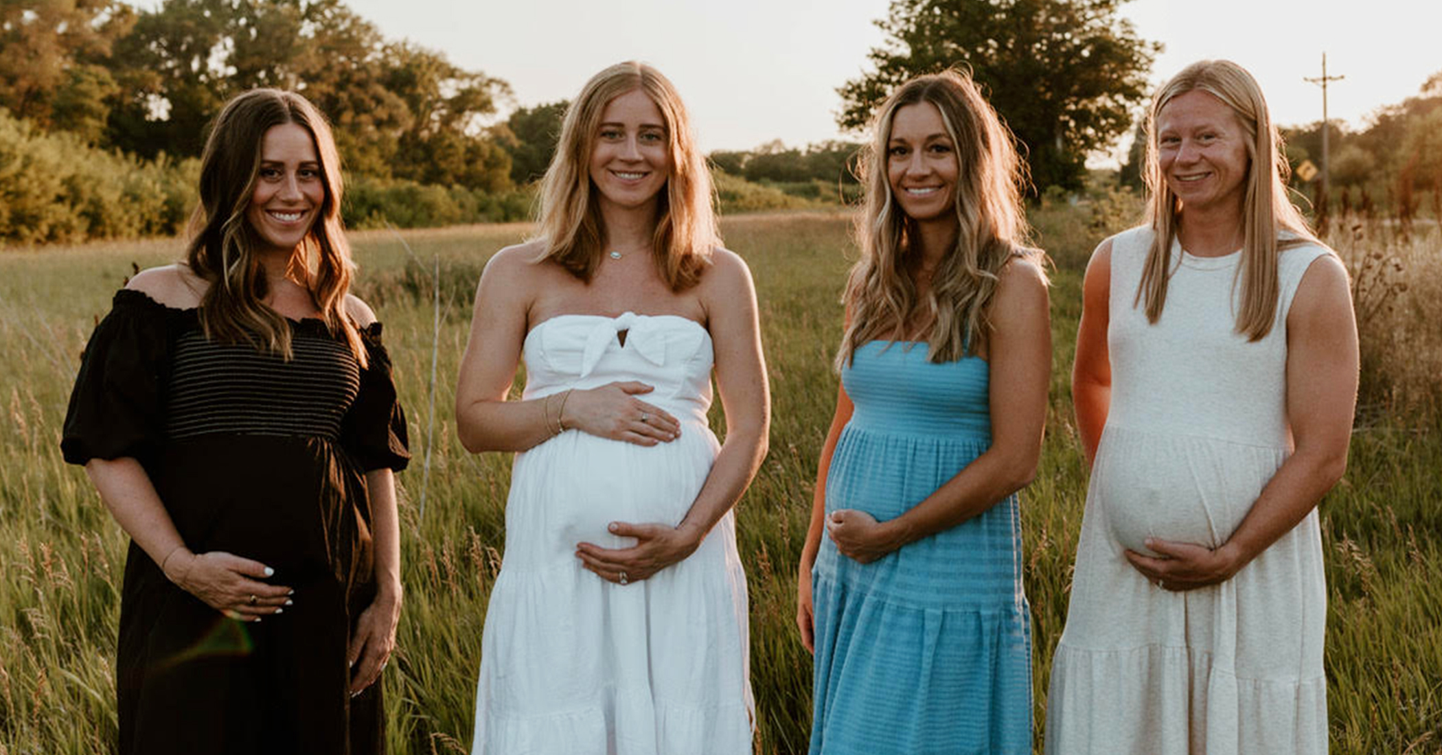 ‘It was just unbelievable': 4 sisters are pregnant with their babies at the same time