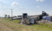Train Derailment in Northern Montana Spills Freight, but Hazmat Car Safe