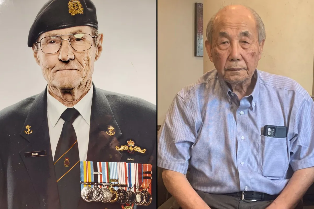 Bill Black (L) and Eung Bum Choi are shown in this combined image. (The Canadian Press/HO
Sharif Hassan)