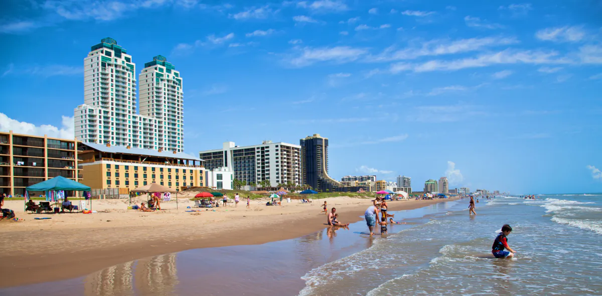 South Padre Island is known for white sandy beaches and calm waters. (Valentin M. Armianu/Dreamstime/TNS)