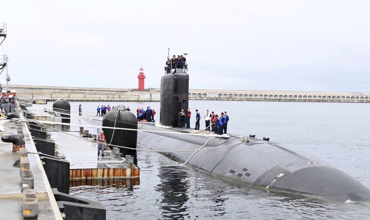 NextImg:North Korea Fires 2 Short-Range Ballistic Missiles After US Submarine Arrives in South Korea