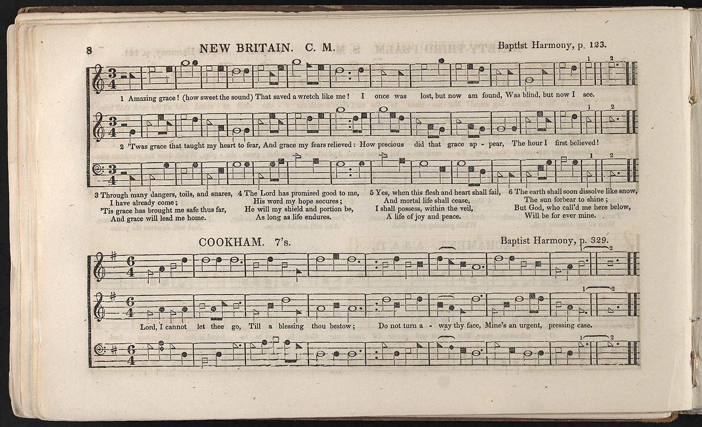 William Walker "Amazing Grace"