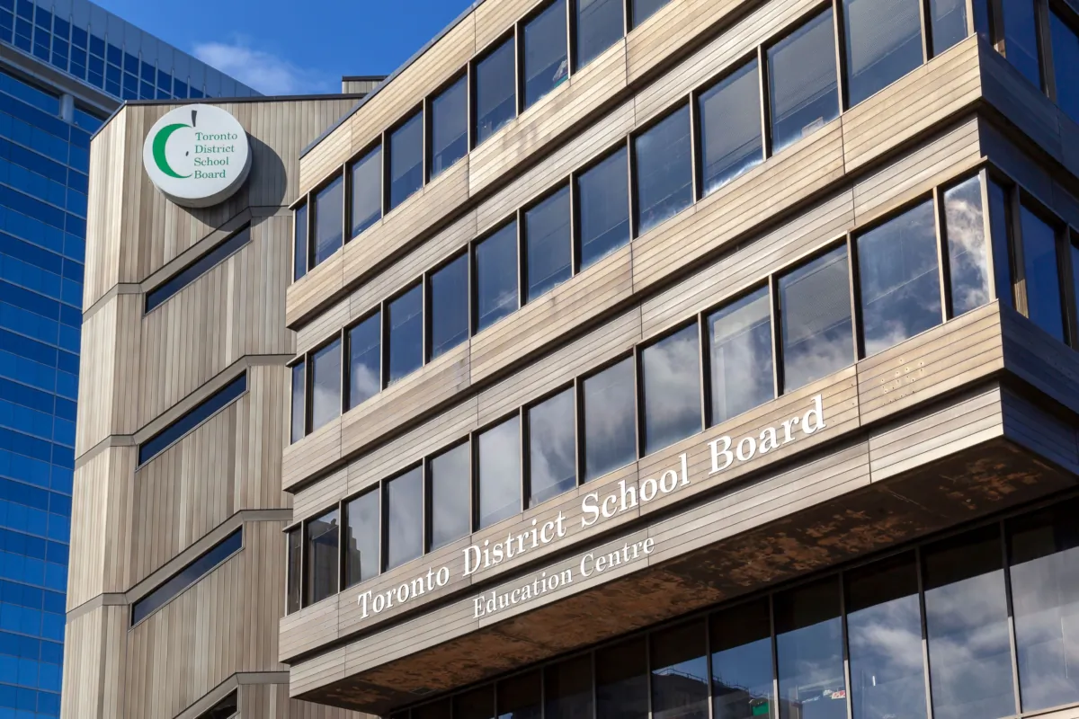 A TDSB building in Toronto in a file photo. (JHVEPhoto/Shutterstock)