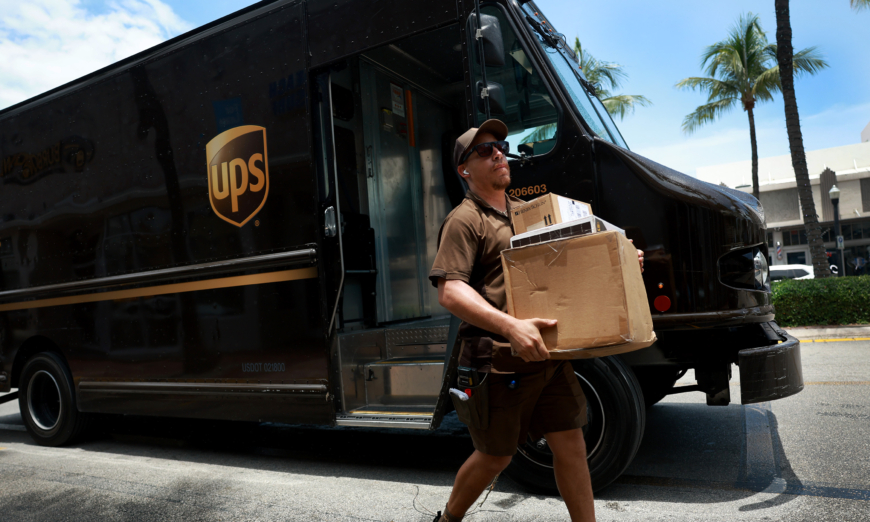 UPS reports decreased earnings in Q3 due to lower demand.