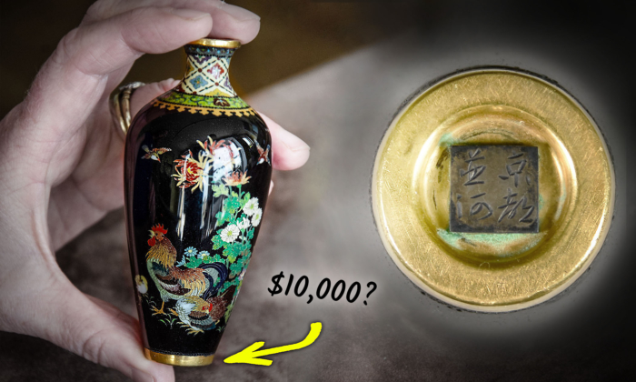 Couple Buy Tiny Vase for $3 at Thrift Shop, Have No Idea That It's Worth Over $10,000 at Auction