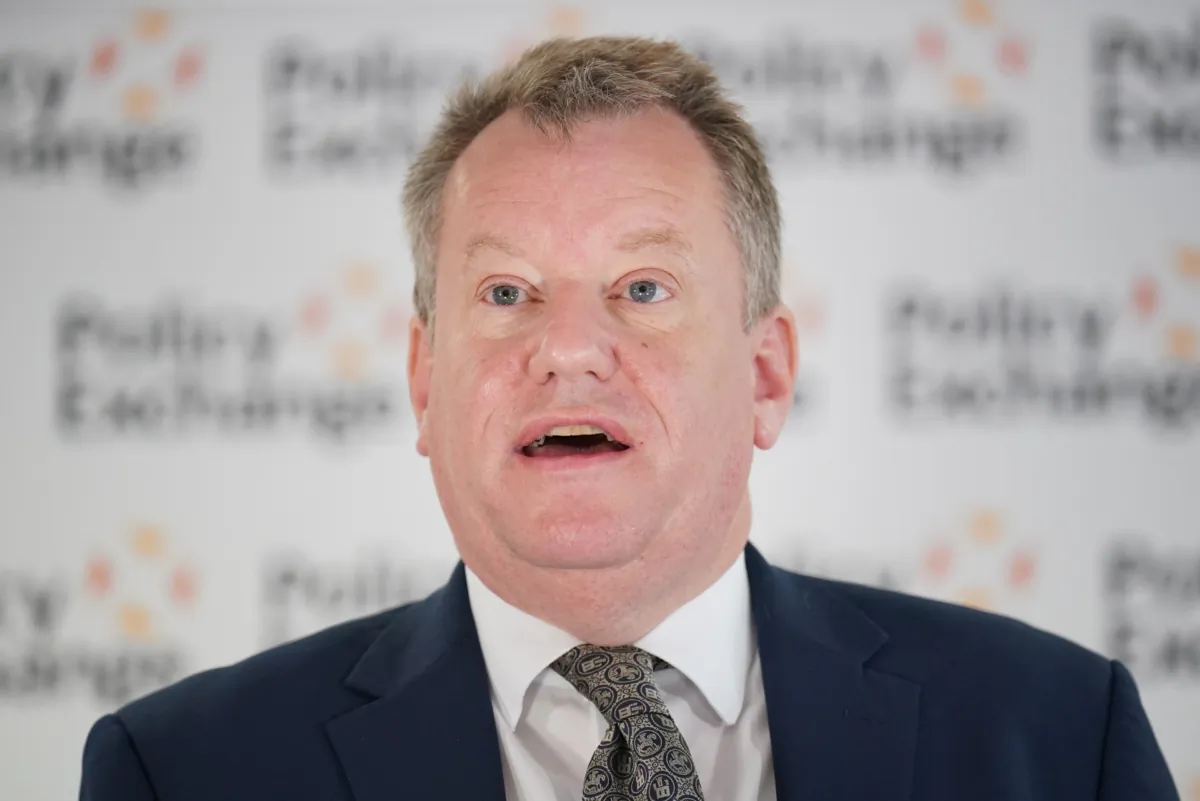 File photo of Lord Frost, the UK's former chief Brexit negotiator, dated April 27, 2022. (Jonathan Brady/PA Media)