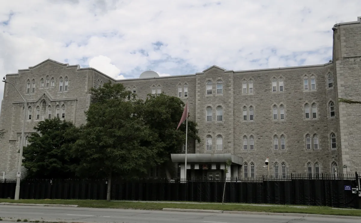 The Chinese Embassy in Ottawa in a file photo. (Jonathan Ren/The Epoch Times)