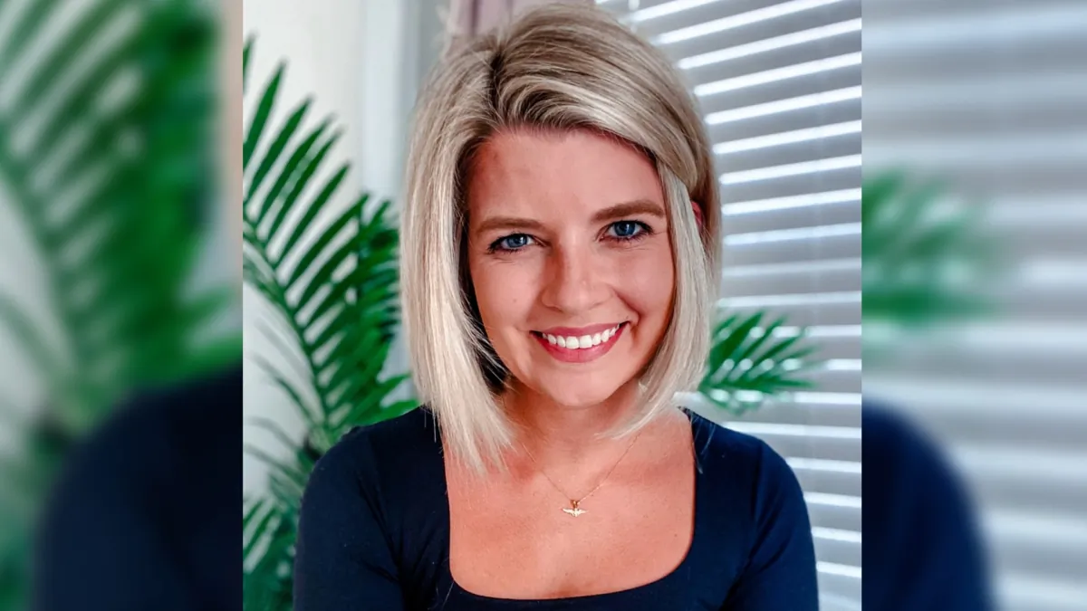 Former Compass Group USA employee Courtney Rogers, shown in this undated photo, is suing that company for discrimination. (Photo courtesy of the Thomas More Society)