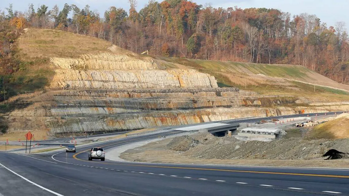 A section of Kentucky's Mountain Parkway is seen in this November 2016 file photo. The route was named among the most feared in the U.S., according to a new survey of drivers. (Charles Bertram/Lexington Herald-Leader/TNS)