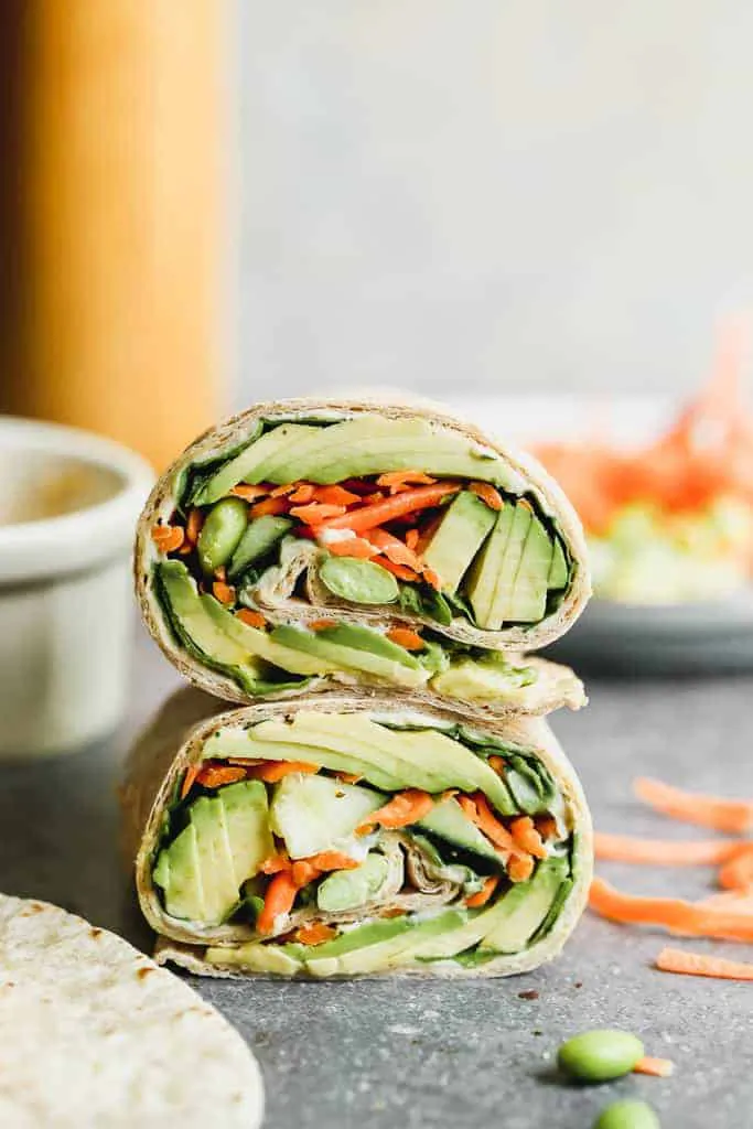 This refreshing meal or snack comes together with hummus or a protein of your choice, and loads of fresh vegetables. (Courtesy of Lauren Allen)