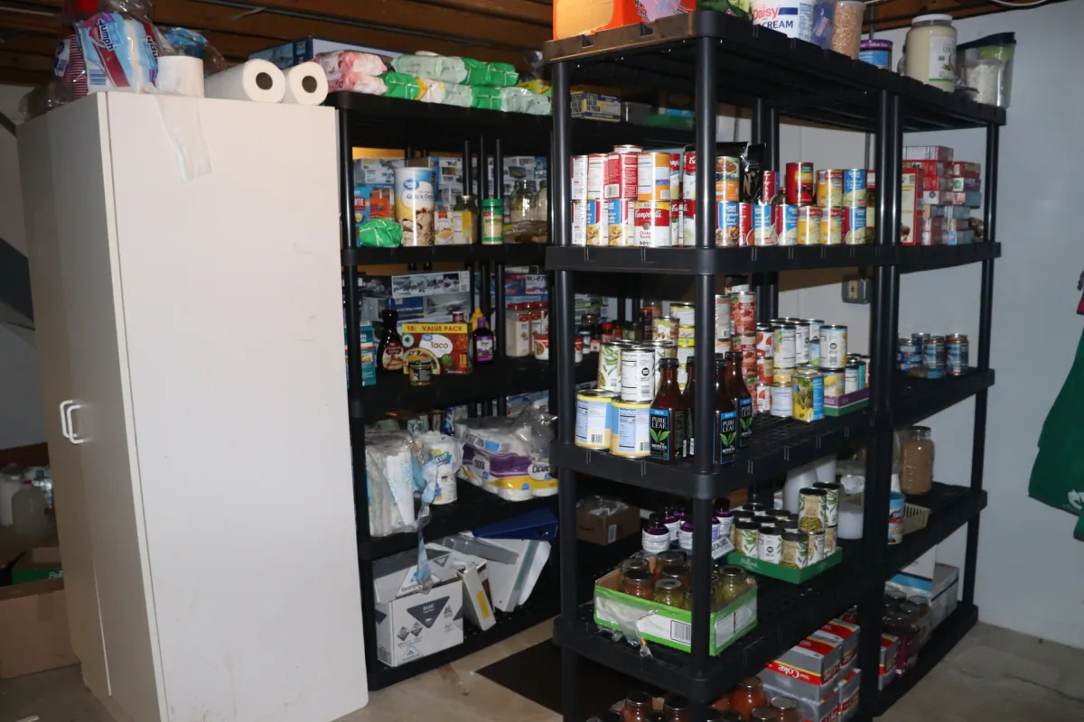 Emergency food home. (Shutterstock)