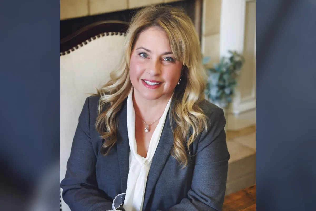 MaryJo Perry, president of Mississippi Patriots for Vaccine Rights, 2022. (Courtesy of Charlotte Stringer Photography)