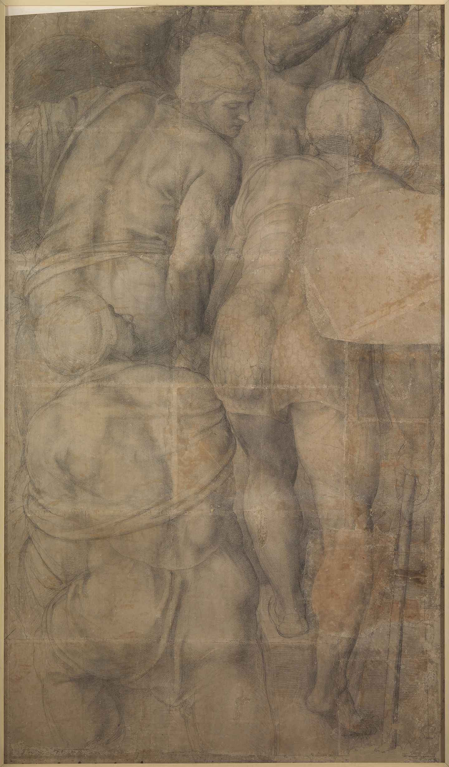 Michelangelo cartoon drawing