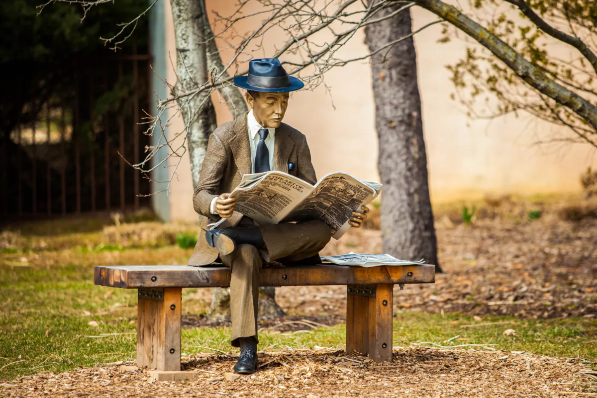 Sculpture at Grounds for sculptures art center. (Photo Spirit/Shutterstock)
