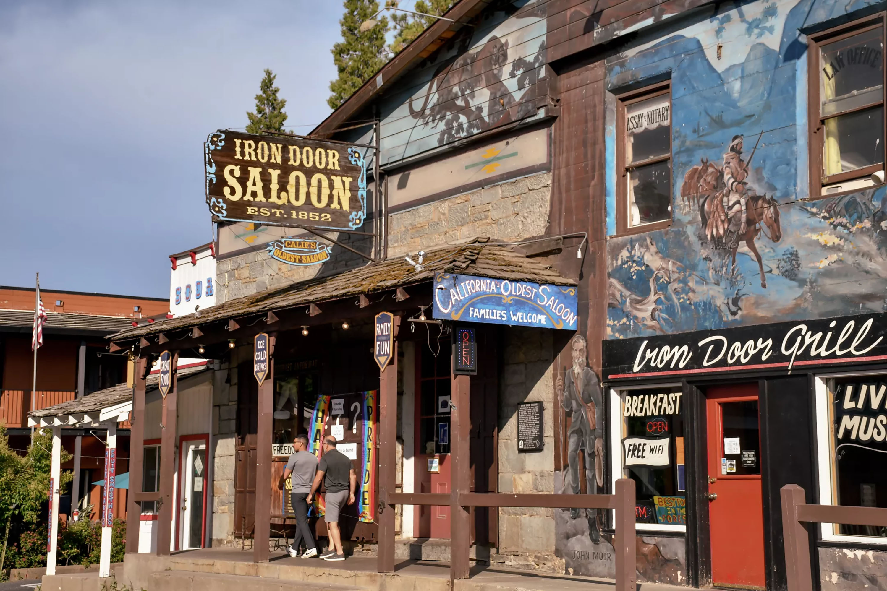 The Iron Door Saloon in Groveland
