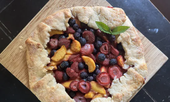Summer Fruit Galette Brings Bright Summer Flavor