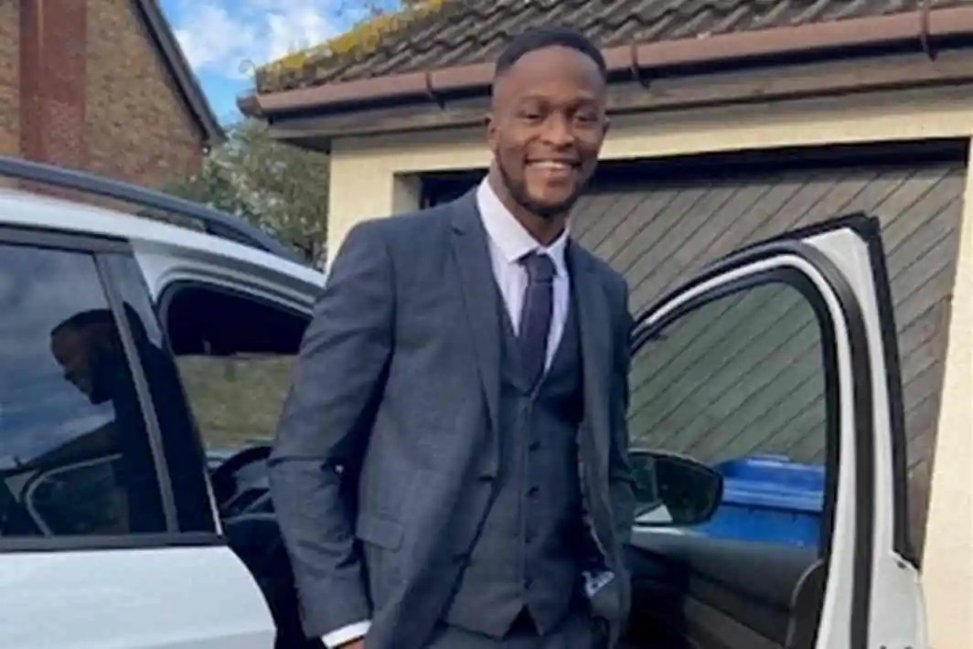 Undated Essex Police handout photo of Michael Ugwa, who was stabbed to death inside Lakeside Shopping Centre in Essex, England. (Essex Police/PA)