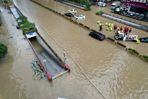 Flooding in Fuzhou