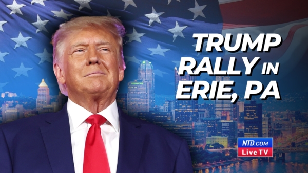 Trump Rally in Erie, Pennsylvania