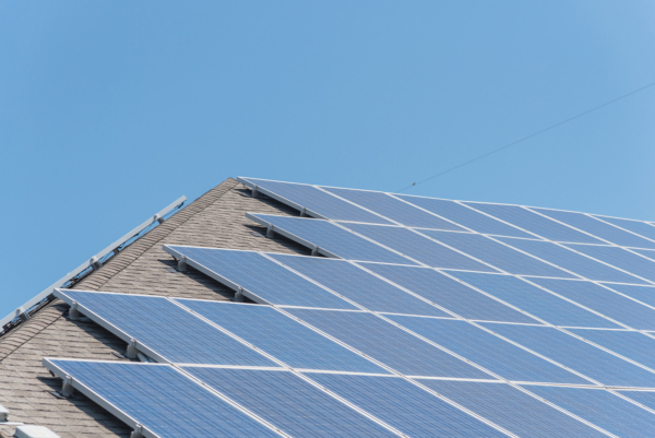 Rooftop solar panels