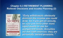 The Secrets of Successful Financial Planning: Inside Tips From an Expert (Part 6.3)