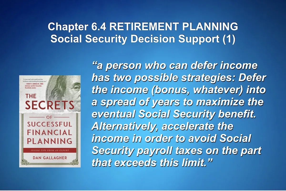 A serialization of the guide, “The Secrets of Successful Financial Planning.” 