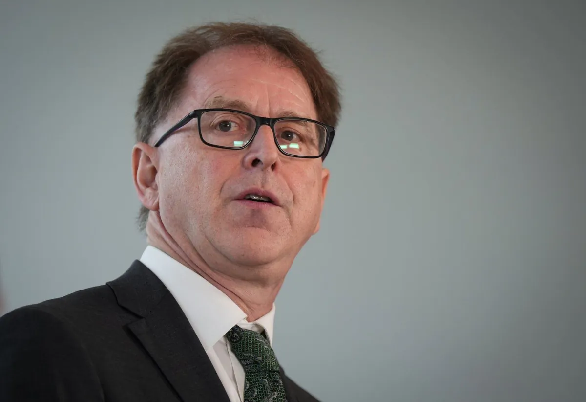 B.C. Health Minister Adrian Dix speaks during an announcement in Vancouver, B.C., June 9, 2023. (The Canadian Press/Darryl Dyck)
