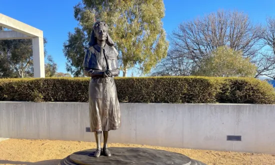 Massacred Nurses Immortalised With Statue of Sole Survivor