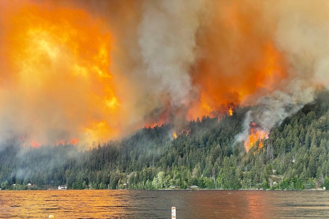 Properties Destroyed as Latest BC Wildfire Flares, Forcing Urgent ...