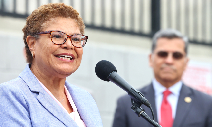 Mayor Karen Bass has been appointed to the Los Angeles Homeless Commission.
