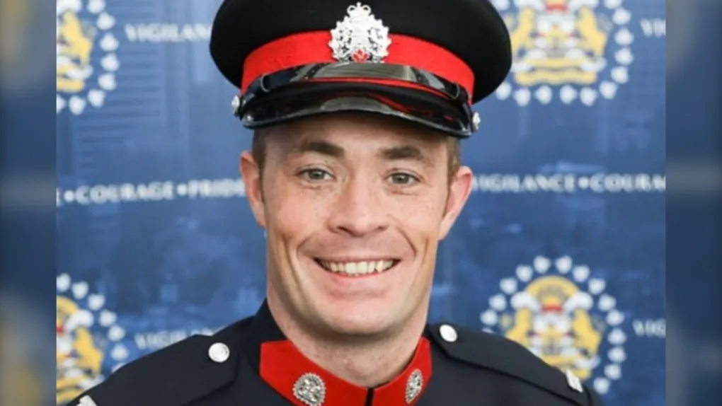 Sgt. Andrew Harnett, 37, of the Calgary Police Service is shown in this undated handout image provided by the police service. (The Canadian Press/HO-Calgary Police Service)