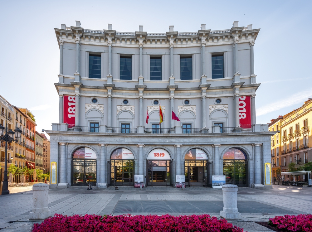 Madrid Spain - Jun 19 2019 Royal Theatre Teatro Real