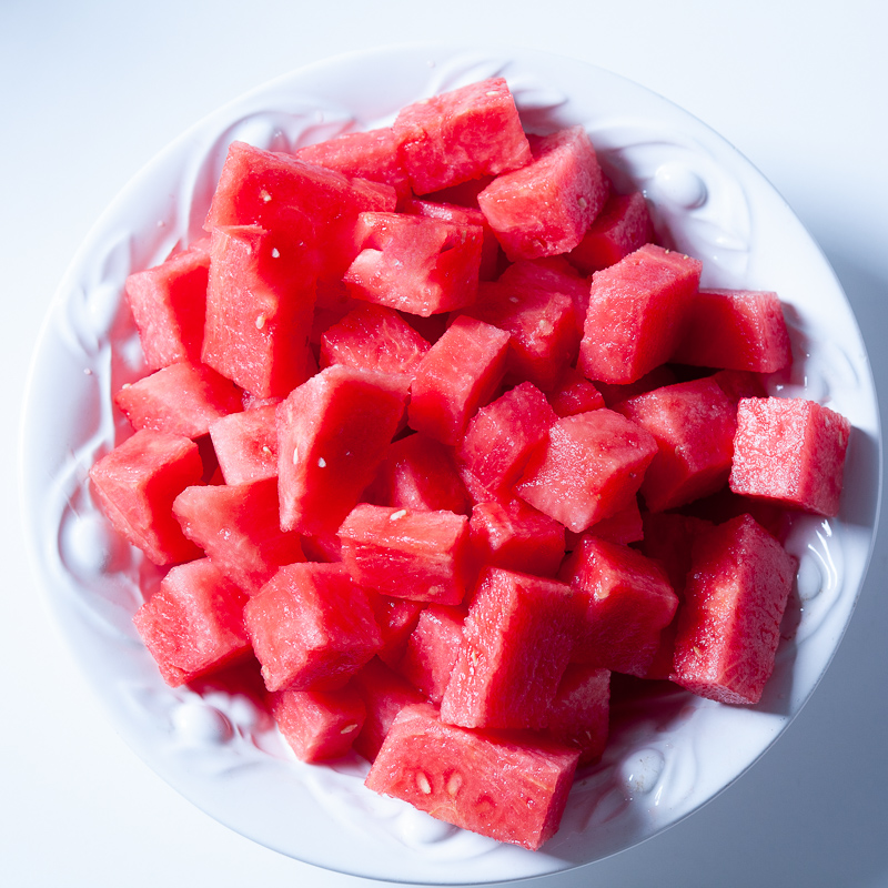 watermelon cubes