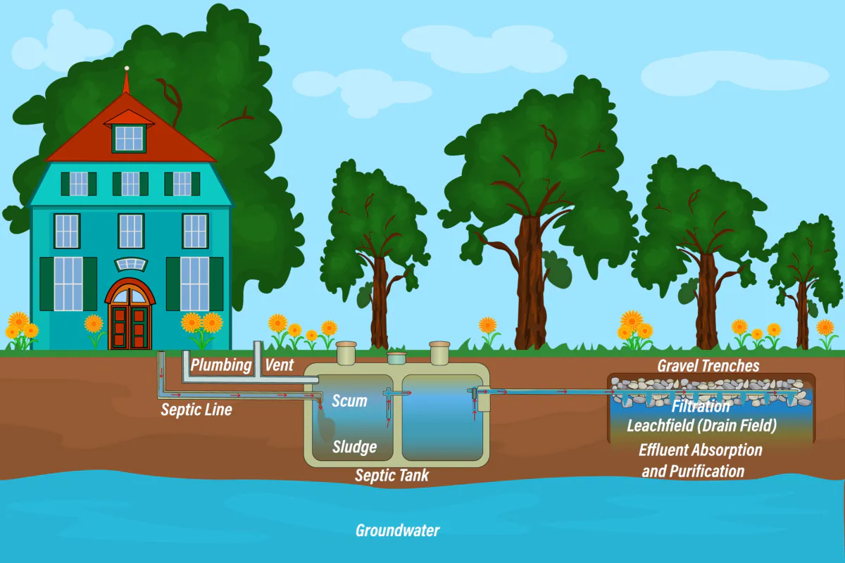 Understanding how septic systems work is the start of good maintenance. (KajaNi/Shutterstock)