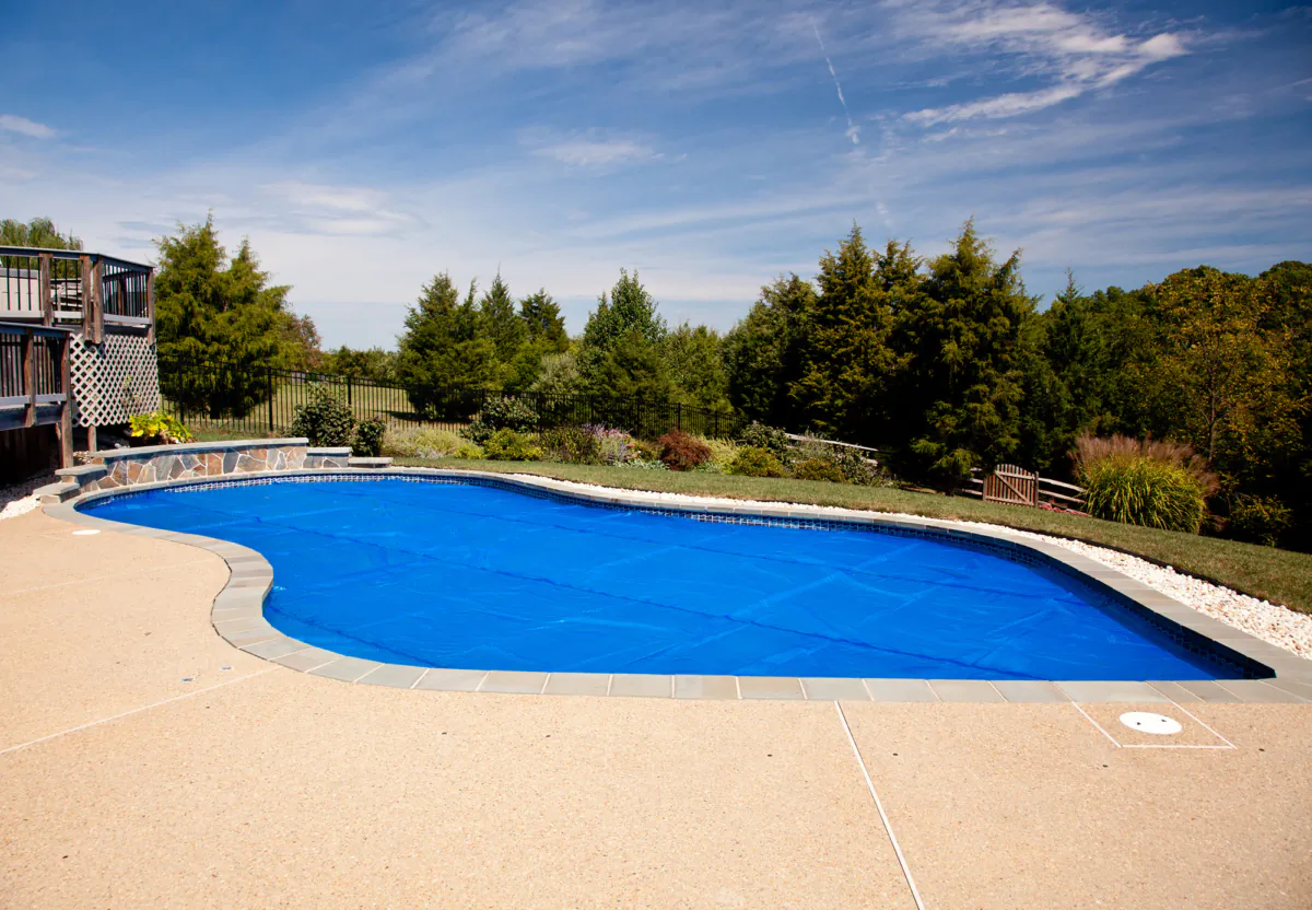 Solar pool covers are a simple but effective way to use the sun's heat to keep your pool comfortably warm. (Dreamstime/TNS)