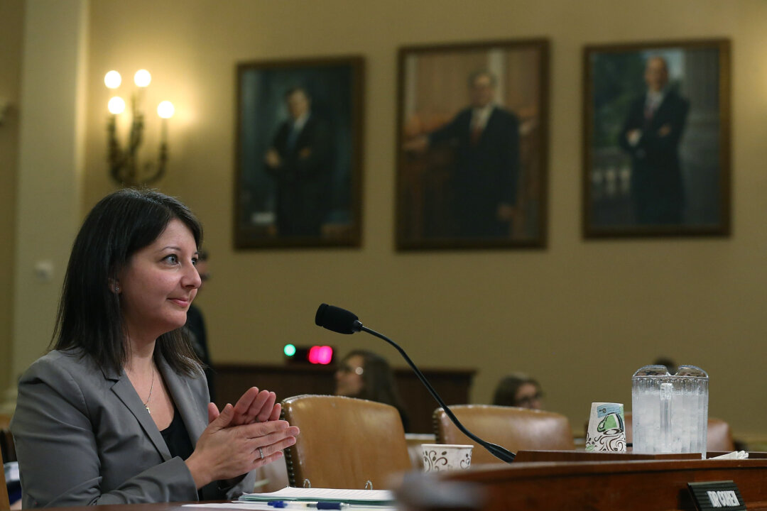 Dr. Mandy Cohen, COO and chief of staff of the Centers for Medicare and Medicaid, testifies during a House Ways and Means Committee hearing on Capitol Hill in Washington on Nov. 3, 2015. (Mark Wilson/Getty Images)