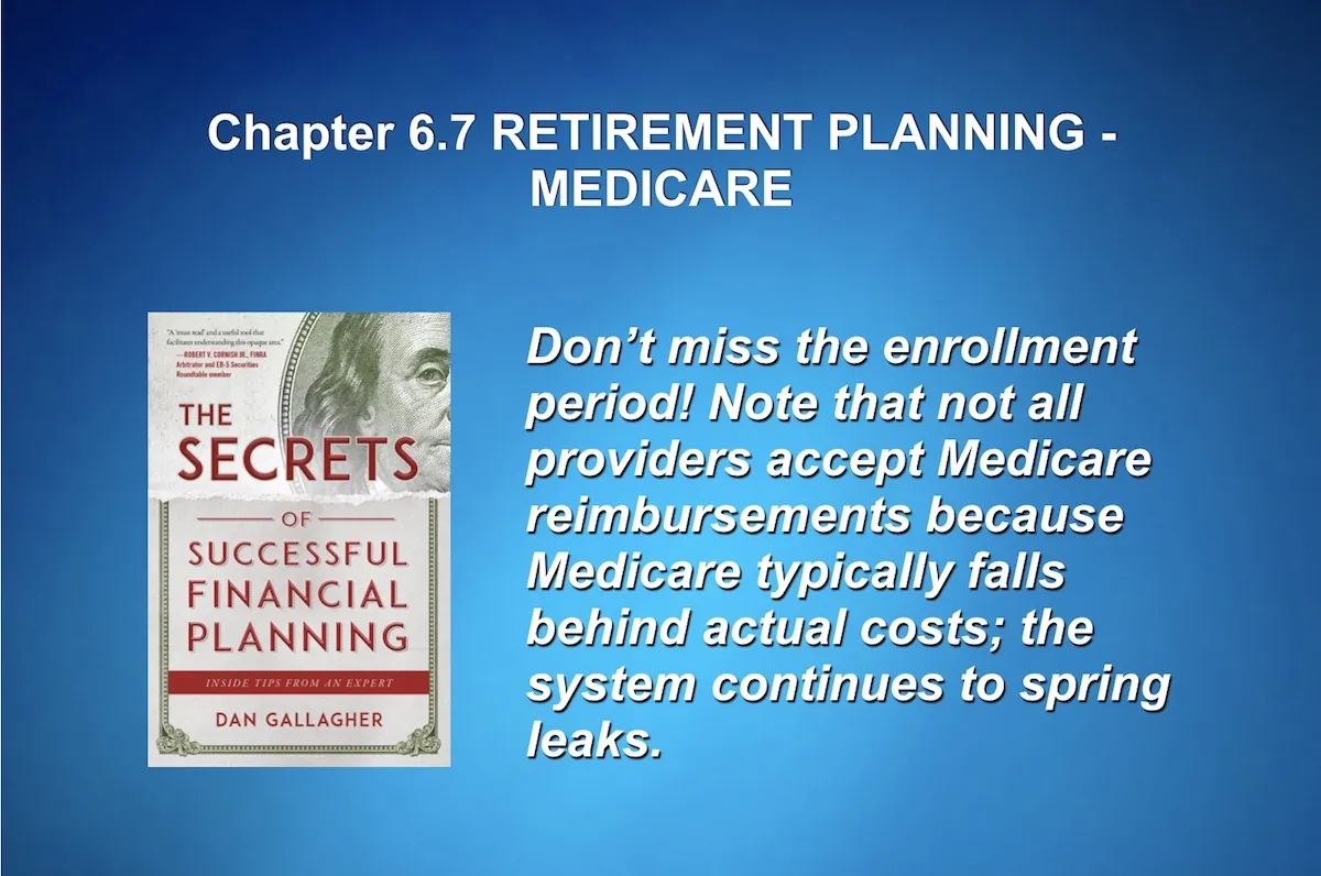 A serialization of the guide, “The Secrets of Successful Financial Planning.”