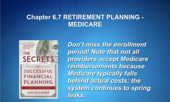The Secrets of Successful Financial Planning: Inside Tips From an Expert (Part 6.7)