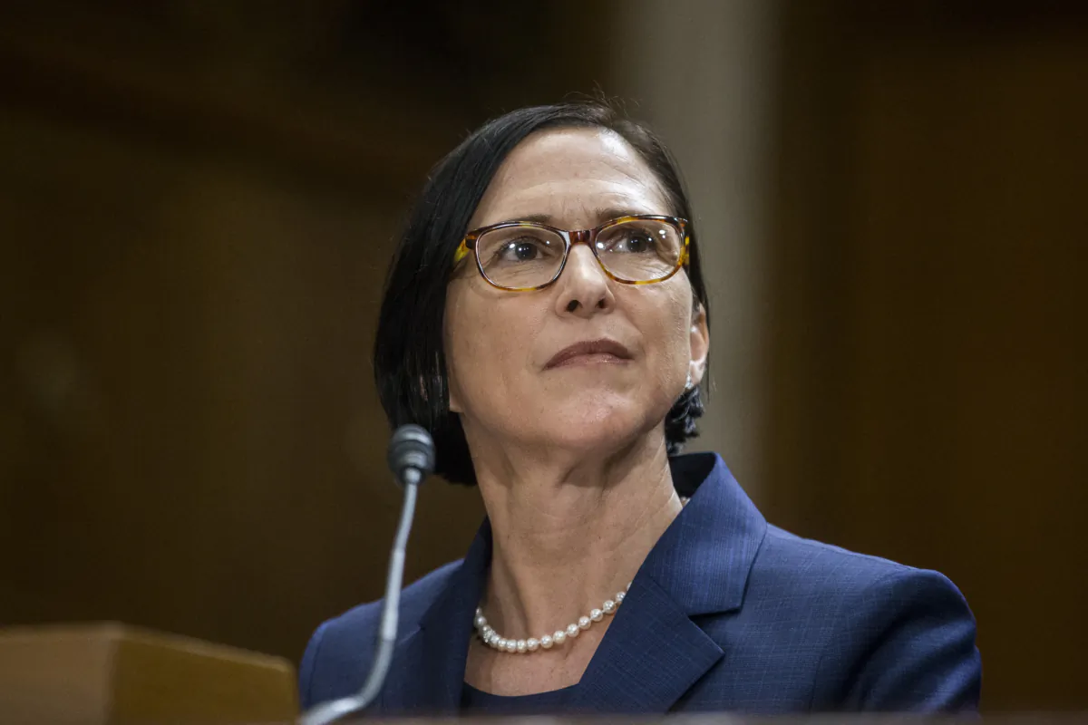 Katherine Lemos testifies to Congress in Washington on Sept. 11, 2019. (Zach Gibson/Getty Images)