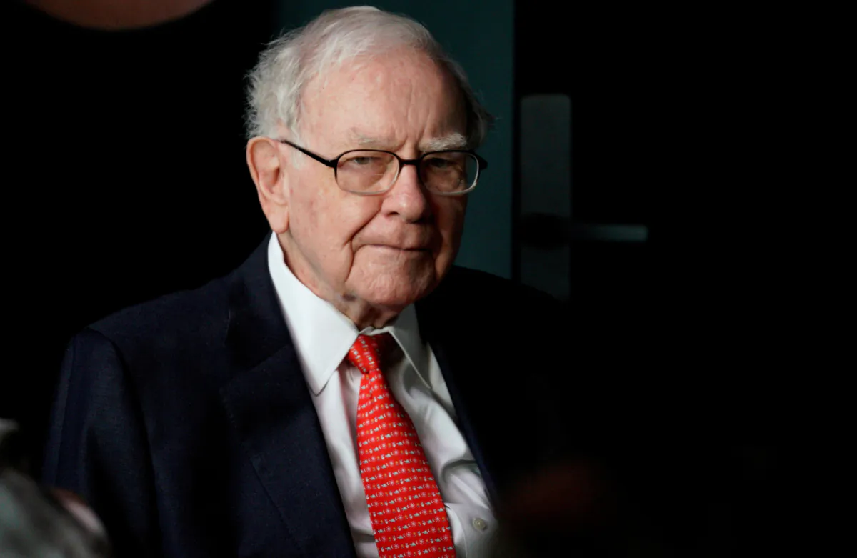 Warren Buffett, chairman and CEO of Berkshire Hathaway Inc, pauses while playing bridge as part of the company annual meeting weekend in Omaha, Neb., on May 6, 2018. (Rick Wilking/Reuters)