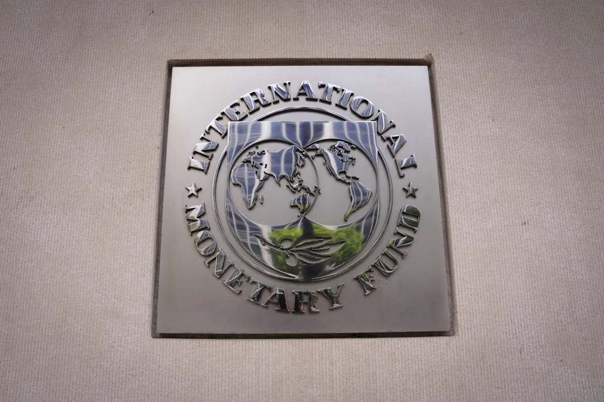 International Monetary Fund Headquarters in Washington on Aug. 4, 2023. (Madalina Vasiliu/The Epoch Times)