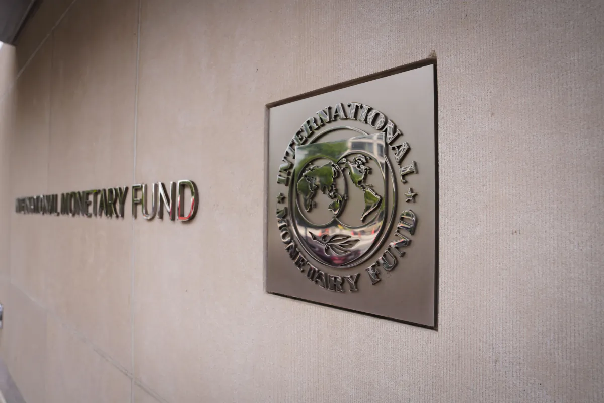 International Monetary Fund (IMF) headquarters in Washington on Aug. 4, 2023. (Madalina Vasiliu/The Epoch Times)