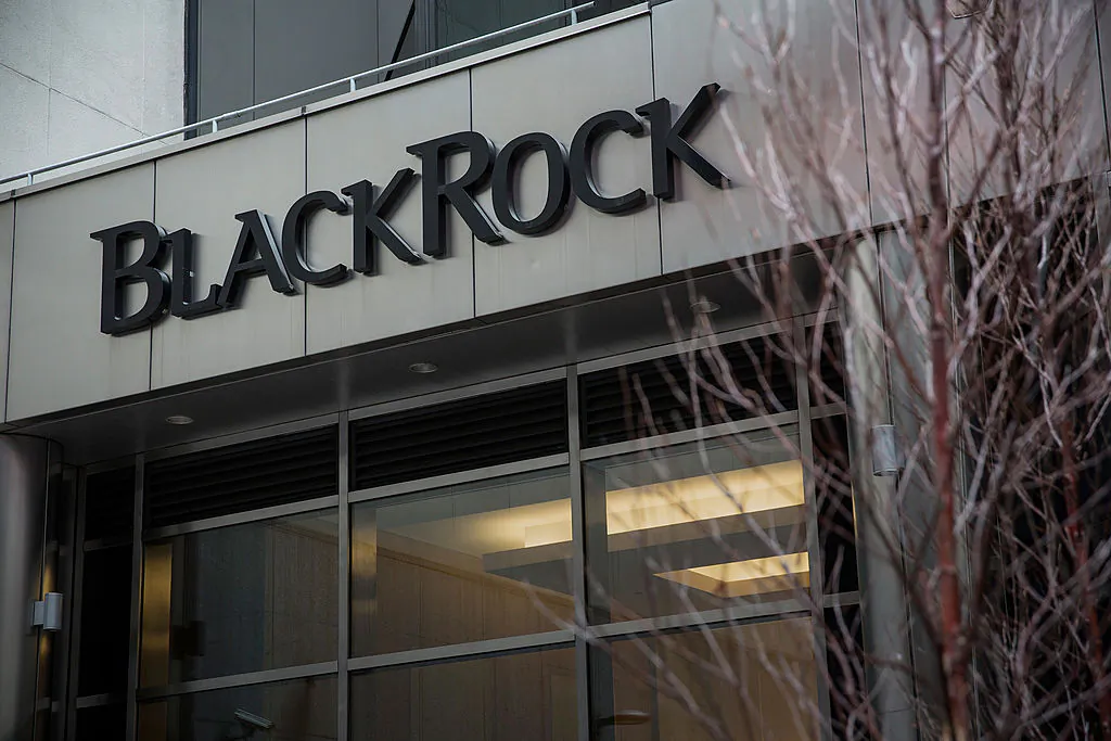The BlackRock offices in New York on Jan. 16, 2014. (Andrew Burton/Getty Images)