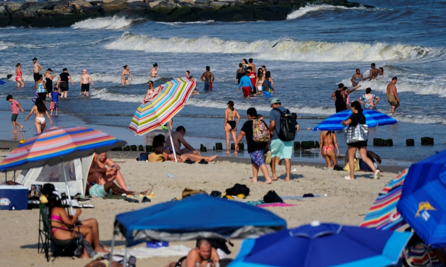 Woman critically injured in rare shark attack off NYC’s Rockaway Beach.
