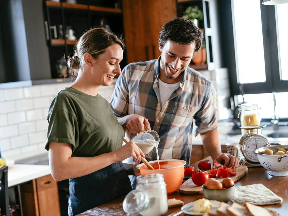 Cooking from scratch builds confidence—and makes memories in the kitchen. (Just Life/Shutterstock)