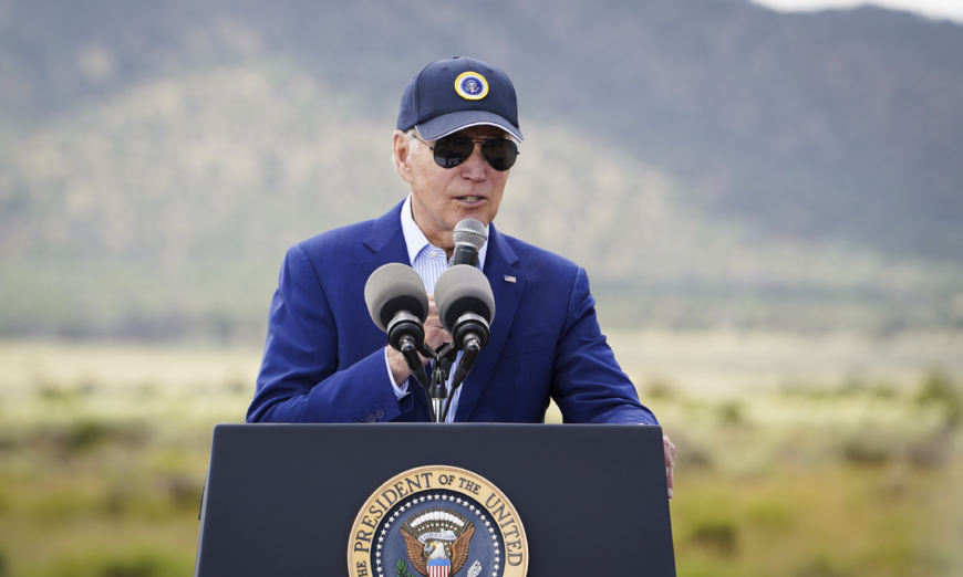 Biden highlights climate policy in Arizona amidst scorching heat.