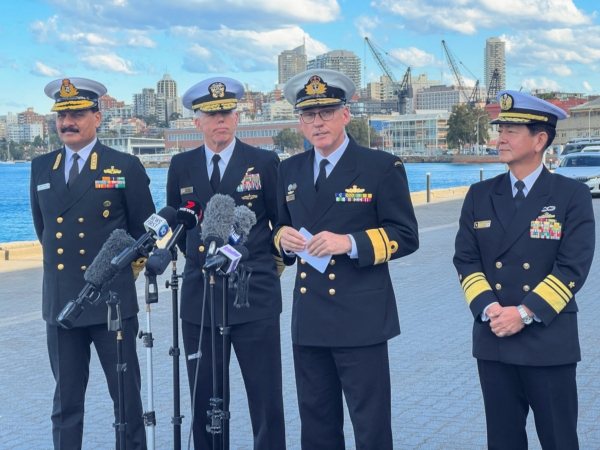 Australia naval exercise