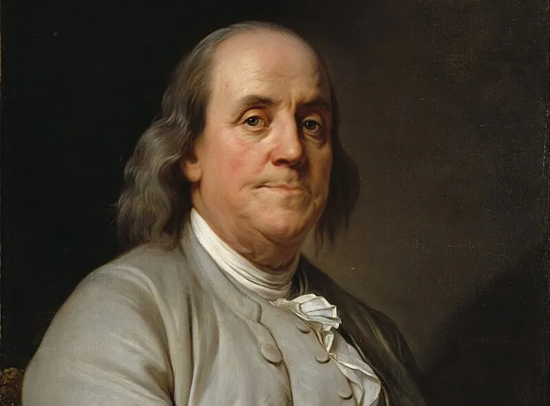 A comment by Ben Franklin inspired Eric Metaxas's "If You Can Keep It." Portrait of Benjamin Franklin, 1778, by Joseph Siffred Duplessis. (Public Domain)
